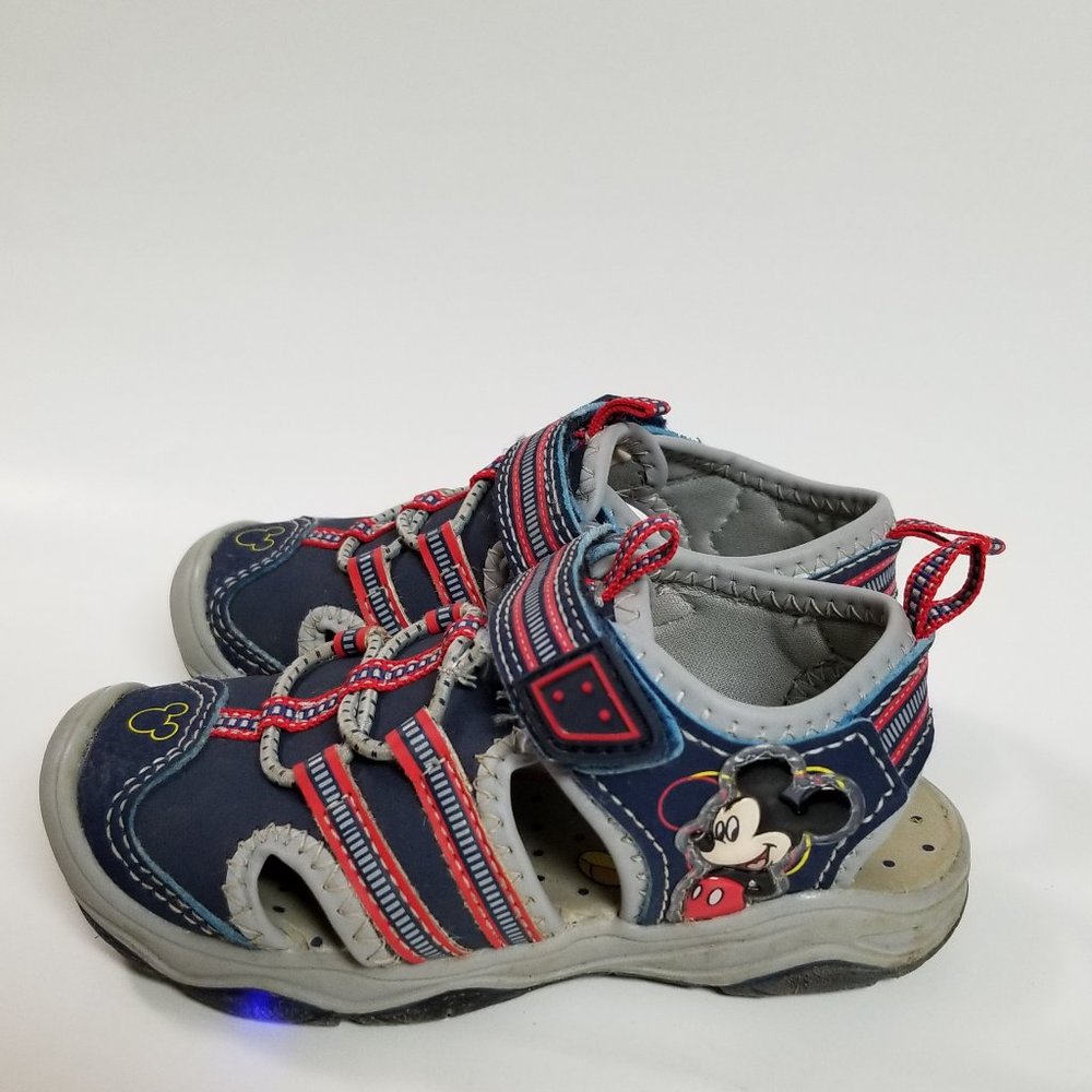 Disney Junior Light Up Sandals Unisex SZ 7 toddler